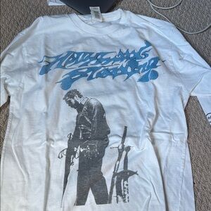 Post Malone White Graphic Shirt